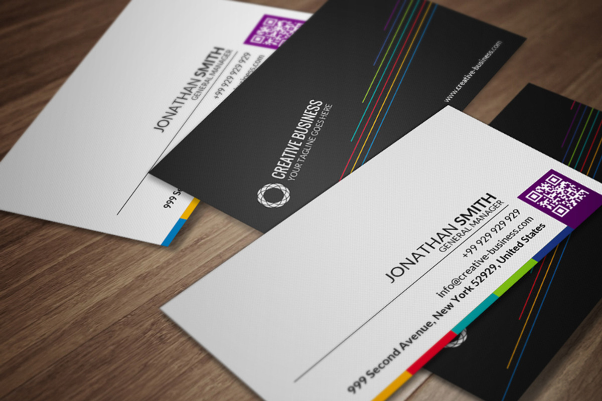 Minimal Business Card CM072, a Business Card Template by annozio (Photo 1 of 4)