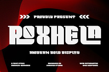 Roxhela - Modern Bold Display