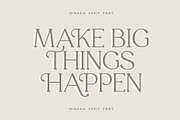 Mirada Serif, a Serif Font by Rachel Kick (Thumbnail 8 of 12)