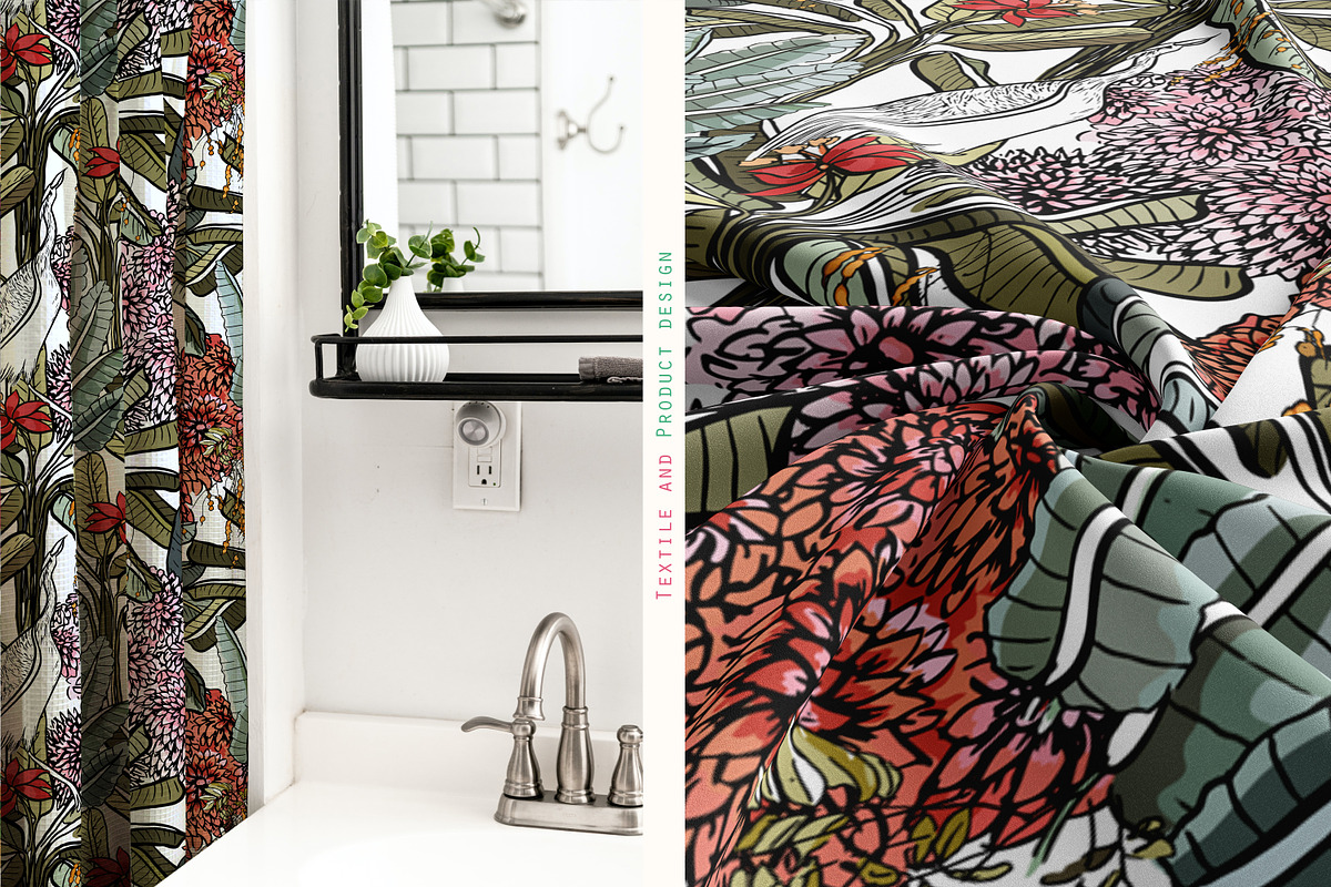 Rajastan Jungle. Seamless Patterns, a Pattern Graphic by Irina Dolgikh (Photo 4 of 15)