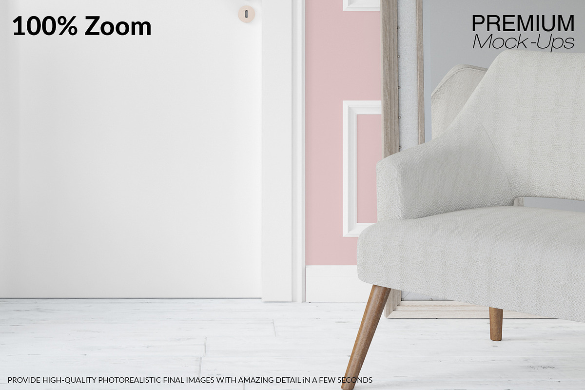 Door Murals Mockups, a Household Mockup by mock-ups (Photo 11 of 13)