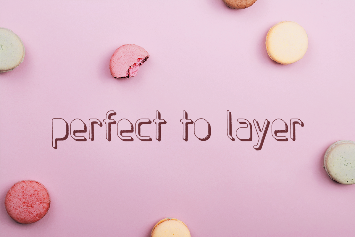 Gumball sans serif font, a Sans Serif Font by Ana's Fonts (Photo 6 of 7)