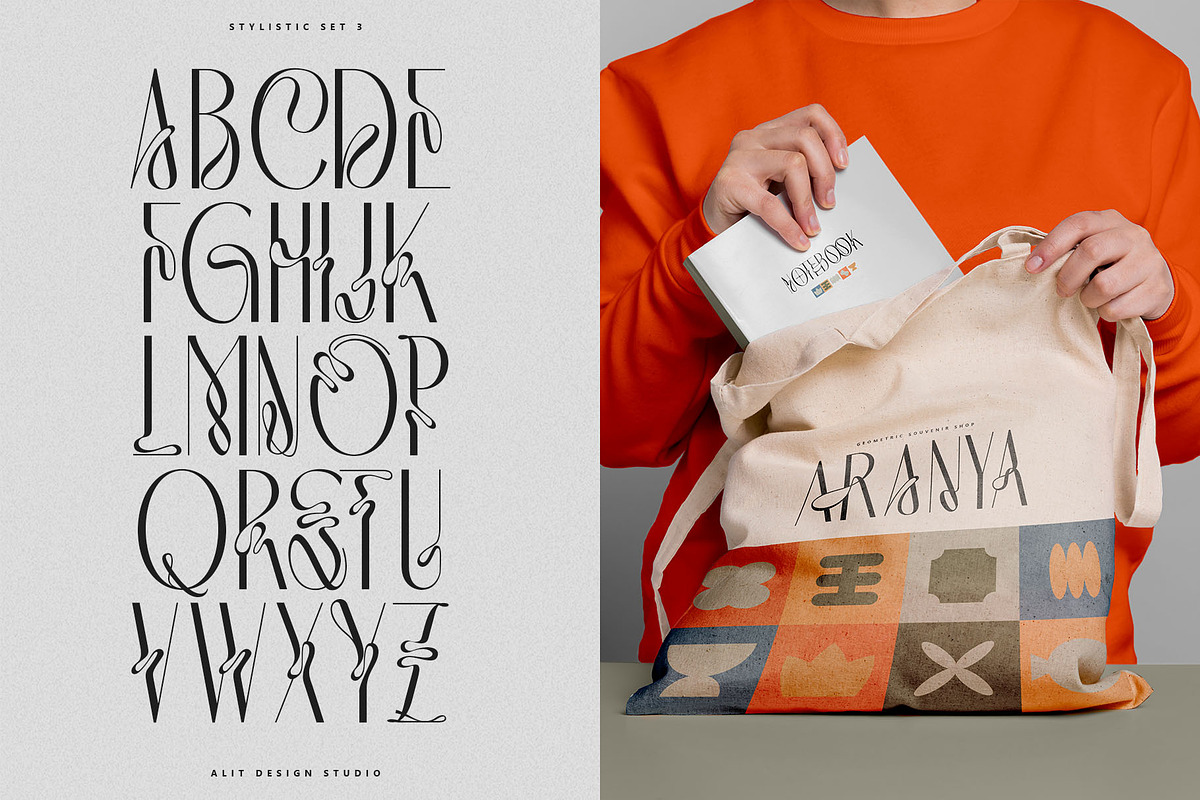 Mastoya Typeface, a Sans Serif Font by alit design (Photo 13 of 20)