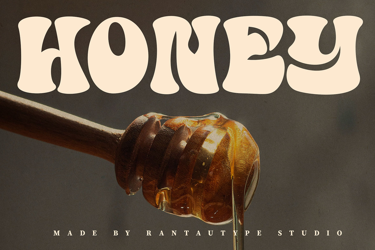 Super Dance Groovy Font, a Slab Serif Font by RantautypeStudio (Photo 6 of 15)