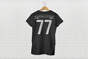 Back T-Shirt Design Mockup, a Hoody Mockup by DanFreebairn (Thumbnail 2 of 3)