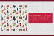 Christmas Ornaments Graphic Set, a Pattern Graphic by Drafts n Doodles (Thumbnail 6 of 6)