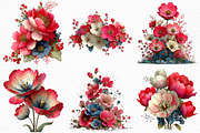 Whimsical Spring Clipart Png, an Illustration by Craft Nest (Thumbnail 3 of 11)