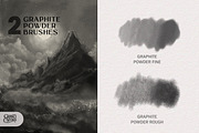 The Graphite Library-Photoshop, a Brush Add-On by GRANCI STUDIOS (Thumbnail 5 of 9)