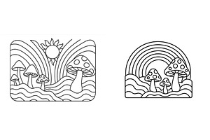 Coloring pages featuring whimsical, an Illustration by ZinetroN