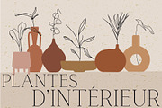 Plantes D'Intérieur, a Graphic by Kassie Bartow Art (Thumbnail 1 of 10)