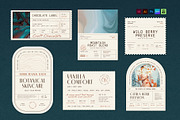 Product Label Template Set, a Stationery Template by BrandPacks (Thumbnail 1 of 14)