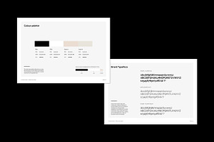 Minimal Mini Brand Guidelines Kit