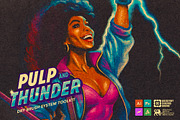Pulp & Thunder Dry Kit (Illustrator), a Brush Add-On by G.A.R.M. Company (Thumbnail 13 of 13)