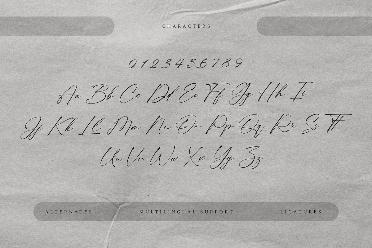 Nocturnal Blossom Handwritten Script, a Script Font by Namara Creative Studio (Photo 7 of 16)