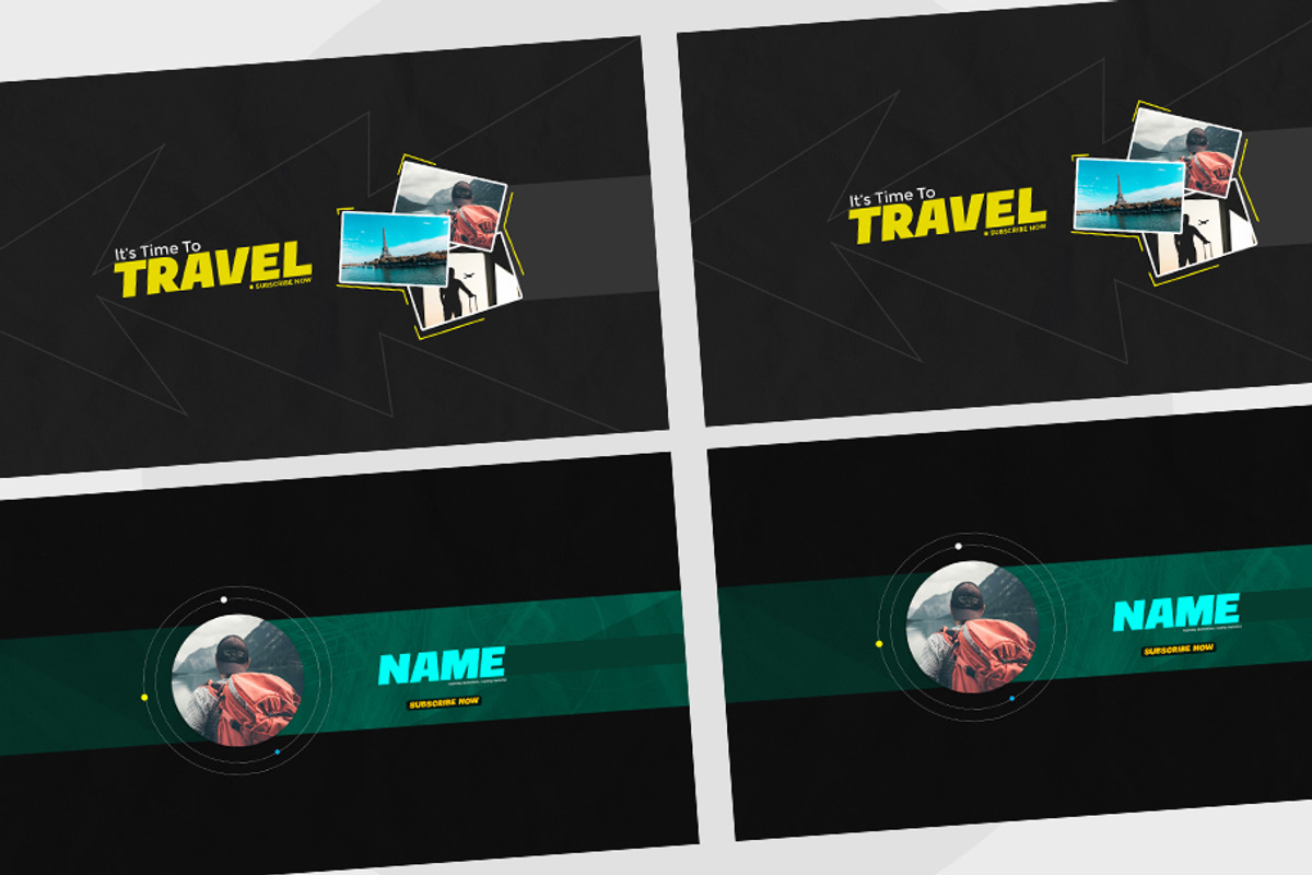 Youtube Banner Design, a Social Media Template by Northfrom (Photo 4 of 4)