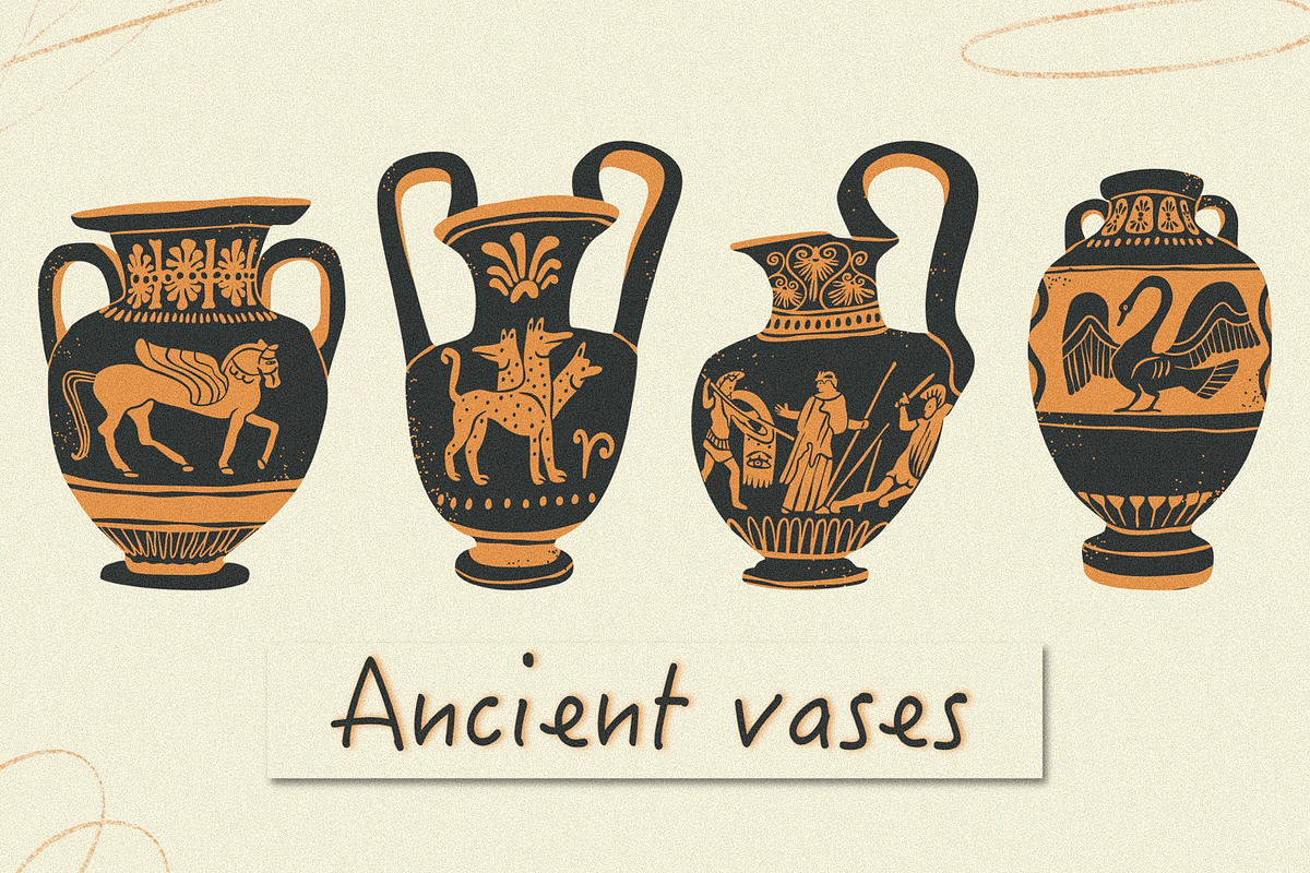 Ancient vases, an Object Graphic by Twisted Tail (Photo 3 of 5)
