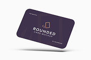 Rounded Card Mockup, a Mockup by UnicDesign (Thumbnail 4 of 7)