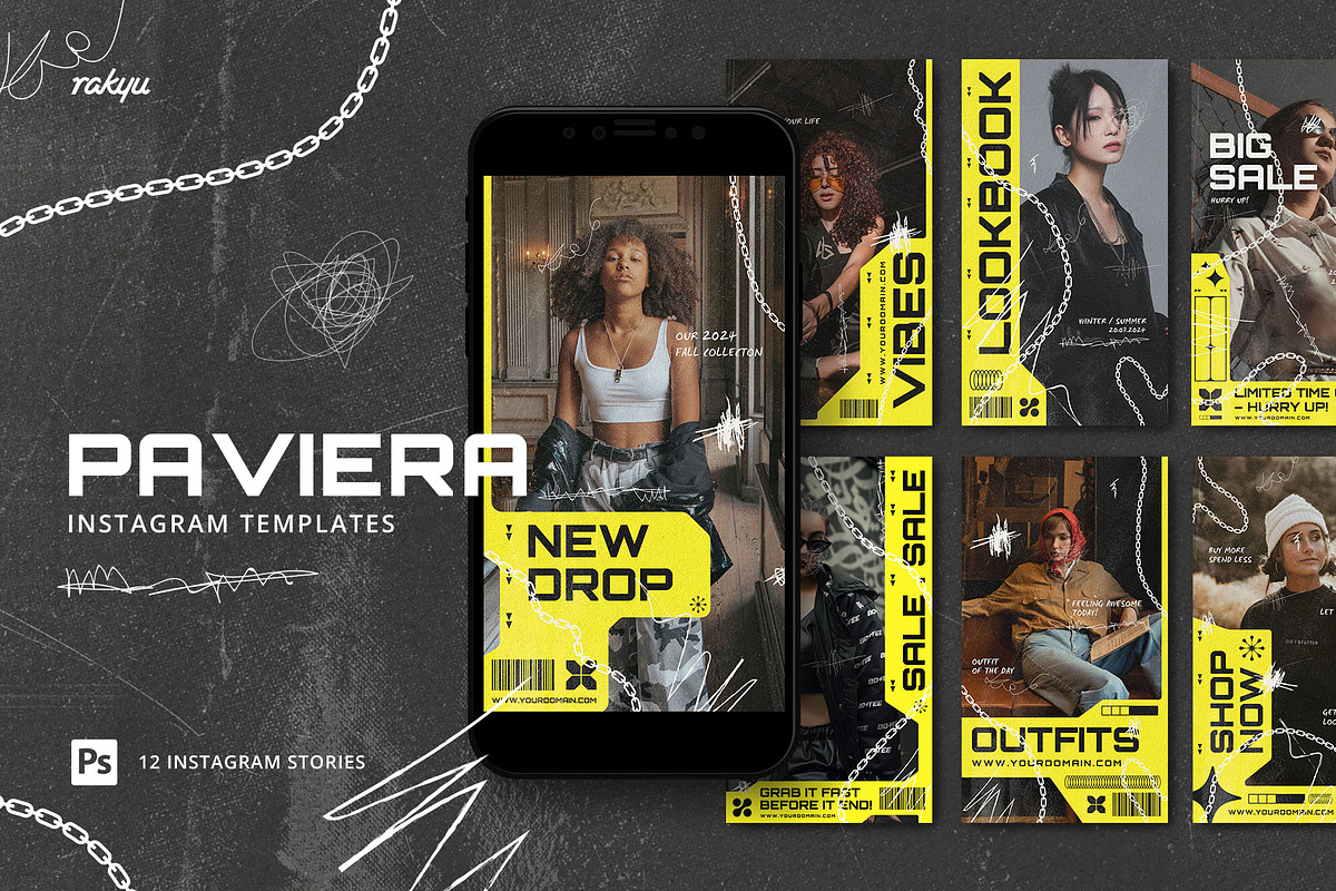 Paviera - Instagram Templates, a Social Media Template by Rakyu (Photo 1 of 4)