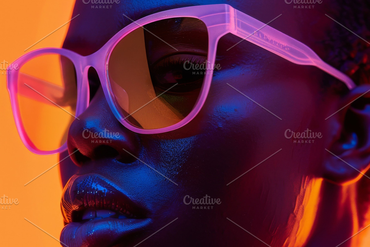 109 Fashion models in sunglasses, a Beauty & Fashion Photo by Handmadefont (Photo 39 of 113)