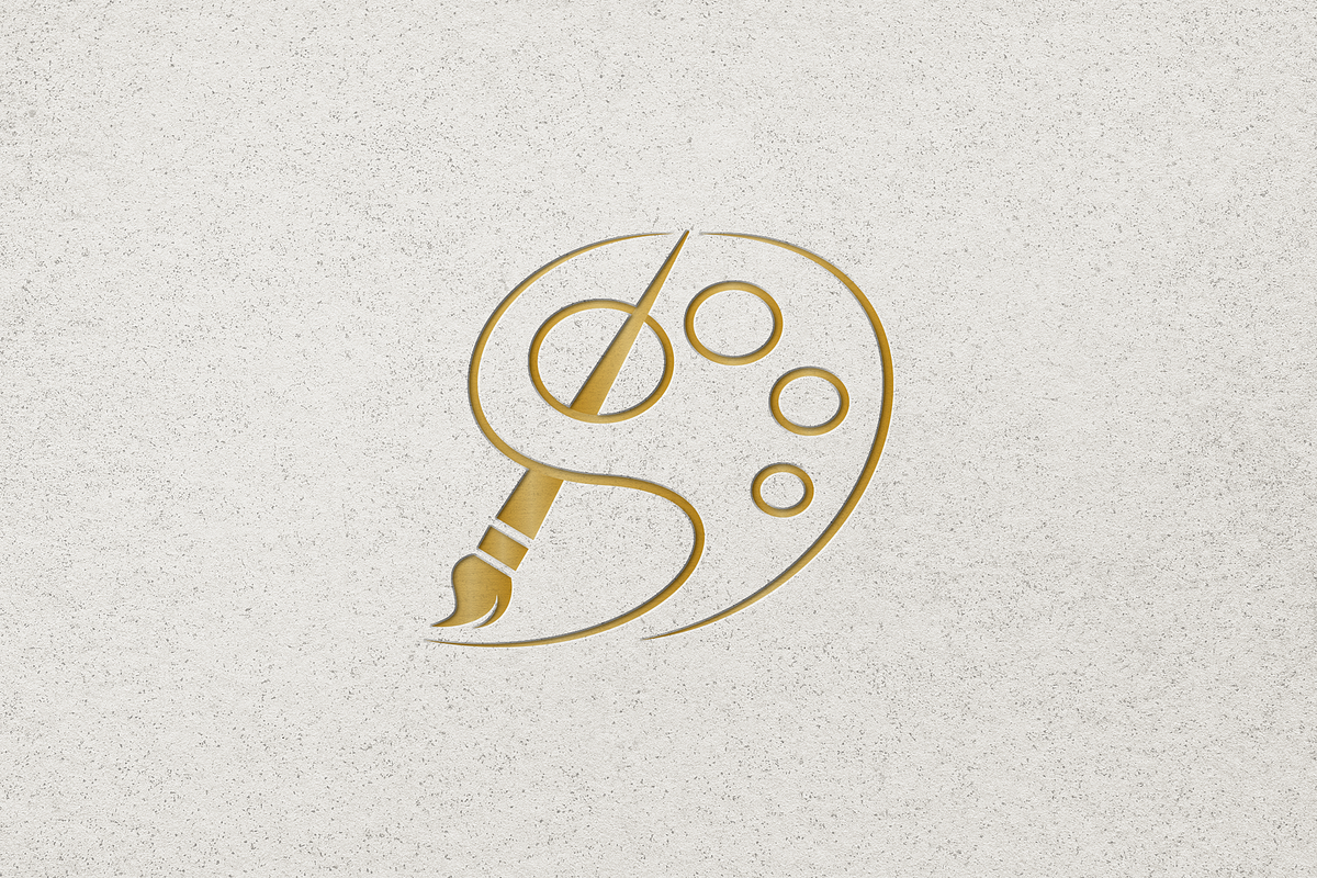 Minimalist Modern Painting Tools, a Branding & Logo Template by Luxury Logos (Photo 4 of 4)