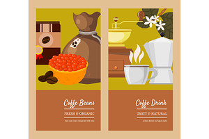 Coffee Beans And Equipment Banner