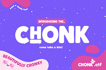 Chonk - Bold Display Font