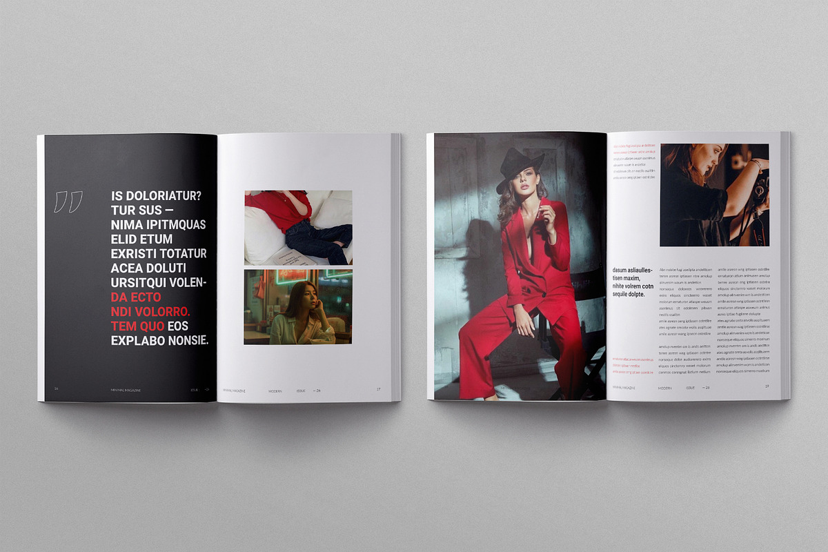 Magazine Template, a Magazine Template by ElvinPrint (Photo 10 of 17)
