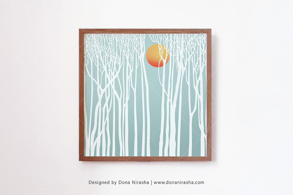 Sunlit Serenity Printable, a Decorative Illustration by BloomToLife By Dona (Photo 3 of 5)