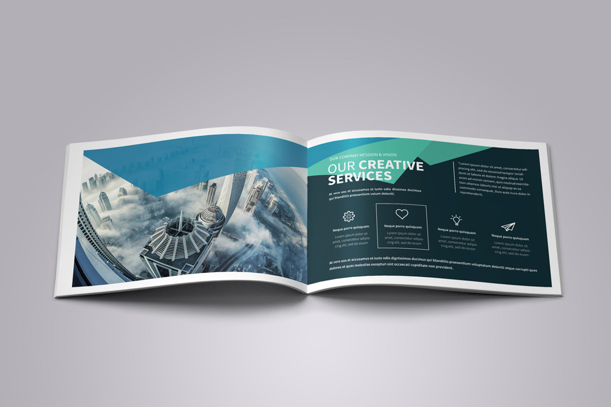 A5 Business Multipurpose Brochure, a Brochure Template by New Lines (Photo 6 of 9)