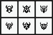 Viking Warrior Icon Set, a Branding & Logo Template by Vectorium Studio (Thumbnail 2 of 2)