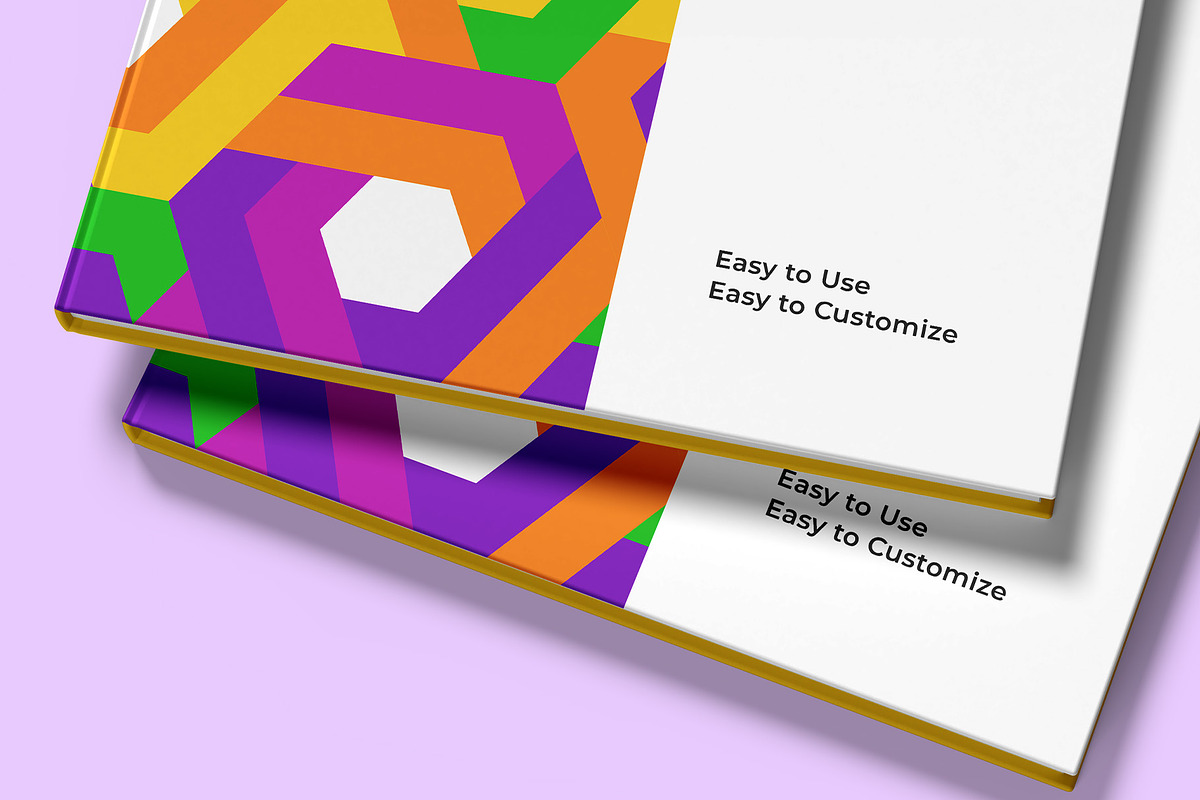 US Letter Hardcover Book Mockup, a Books & Magazine Mockup by Illusiongraphic (Photo 19 of 29)