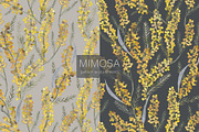 Pattern MIMOSA, a Decorative Illustration by PASHKOVA (Thumbnail 16 of 18)