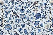 Rustic Songbirds Seamless Vector, a Pattern Graphic by one-touch (Thumbnail 1 of 10)