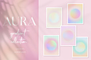 Aura Gradient Background Collection, a Background Graphic by JT Digital Studio (Thumbnail 1 of 10)