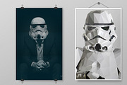 Mockup Poster Tabloid size, a Poster Template by Ember Co. (Thumbnail 3 of 5)