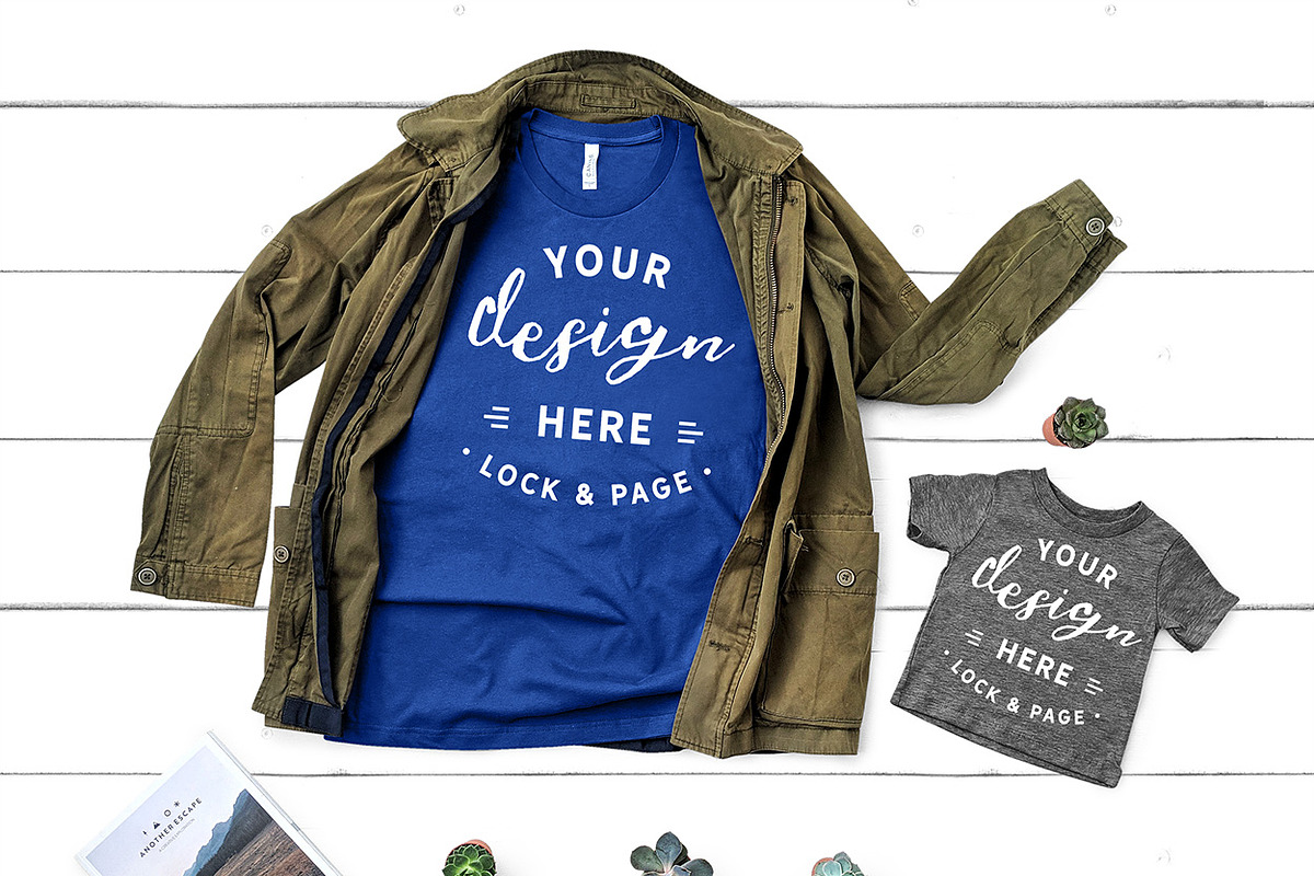 T-Shirt Mockup Bundle Bella Canvas, a Shirt Mockup by lock and page (Photo 55 of 71)