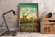 Jurassic - Flyer / Poster, a Flyer Template by VectorMedia (Thumbnail 8 of 8)