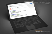 Laptop Business Card Black Edition, a Business Card Template by Graphicdome (Thumbnail 7 of 8)