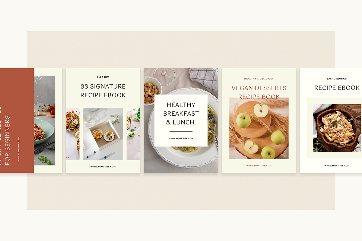 Cookbook Template | Canva, a Magazine Template by Ralony (Photo 9 of 10)