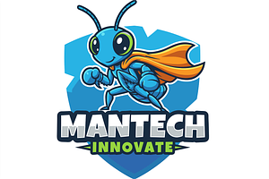 Blue Ant Superhero logo, an Animal Illustration by Izdihaar_Studio