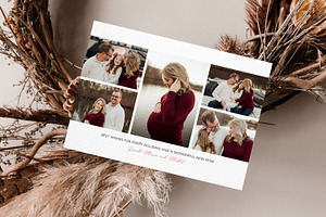 Christmas Card Template CD226