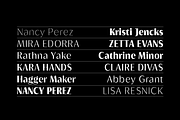 Griggs Sans Serif, a Sans Serif Font by Seniors (Thumbnail 6 of 8)