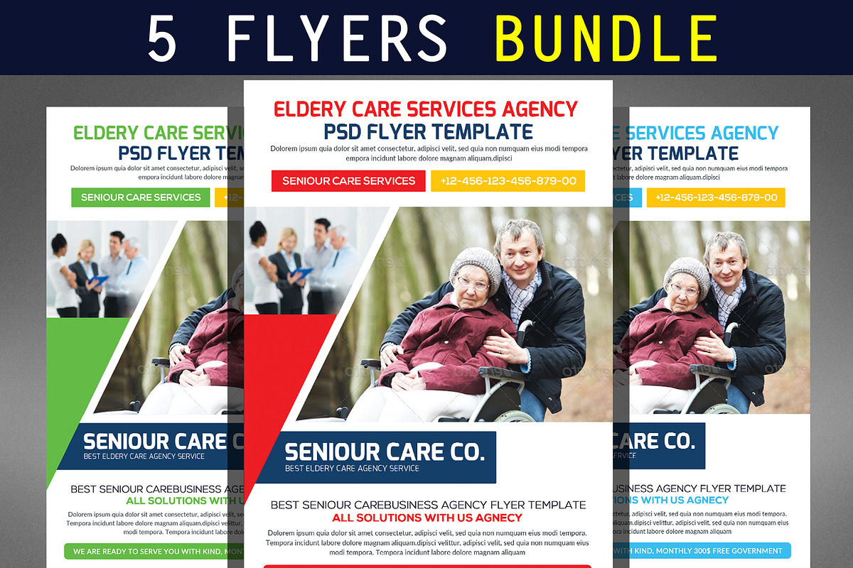 Corporate Business Flyer bundle, a Flyer Template by Graphic Templates (Photo 1 of 6)
