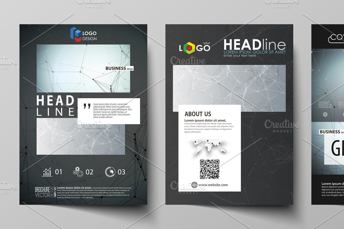 Mega Pack templates, a Brochure Template by VectorShop (Photo 52 of 102)