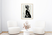 African Majesty Woman and Lion Art, a Person Illustration by PrintablesByFranklyn (Thumbnail 3 of 6)