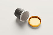 Ice Cream Cup Mockup, a Packaging Mockup by MockupFree.Net (Thumbnail 7 of 8)