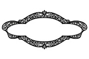Vintage Ornament Frame Vector Bundle, an Illustration by Creativeshirt (Thumbnail 29 of 51)