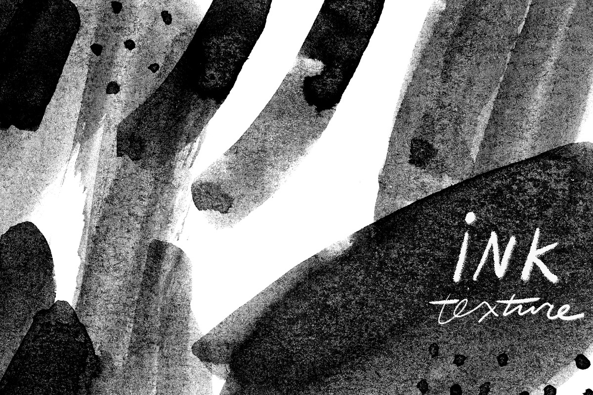 Hand Drawn Black&White Backgrounds, a Texture Illustration by Anny (Photo 6 of 12)