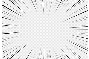 Manga transparent background, a Texture Illustration by Vector Tradition