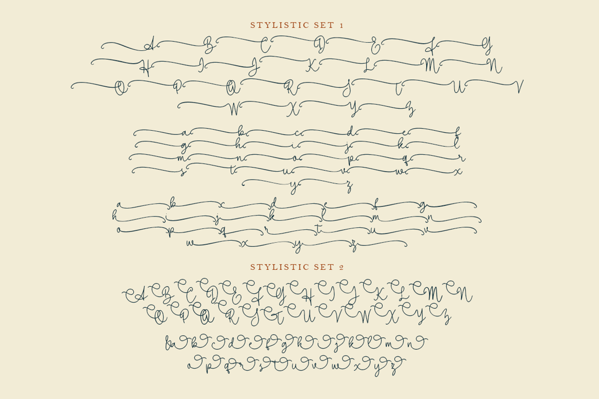 Shallylova | A Lovely Monoline Font, a Script Font by Colllab Studio (Photo 6 of 12)